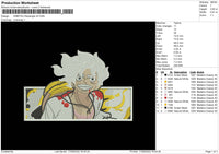 Kimetsu Rectangle V4 Embroidery File 5 sizes