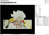 Kimetsu Rectangle V4 Embroidery File 5 sizes