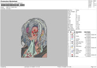 Kimetsu Yaiba Embroidery File 4 size
