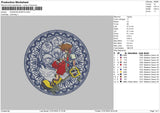 Kingdomcircle Embroidery File 6 sizes