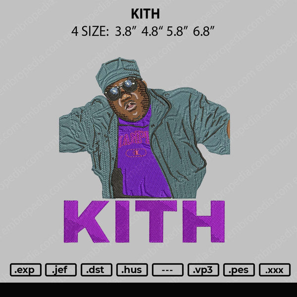 Kith EmbroideryFile 4 size