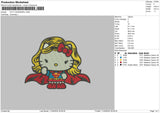 Kitty Super Embroidery File 6 sizes