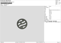 Klan Nara Embroidery File 6 sizes