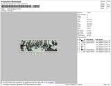 Killua Rectangle V3 Embroidery File 4 size