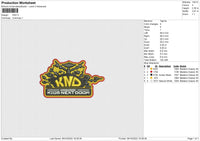 KND Embroidery File 5 sizes