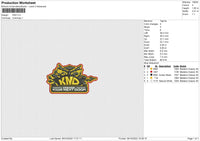 KND Embroidery File 5 sizes