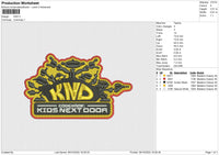 KND Embroidery File 5 sizes