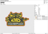 KND Embroidery File 5 sizes