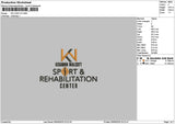 Kn Text V2 Embroidery File 6 sizes