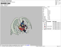 Konan Embroidery File 4 size