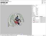 Konan Embroidery File 4 size