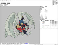 Konan Embroidery File 4 size