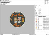 KS SHACK Embroidery File 6 sizes