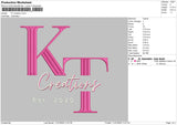 Creation Embroidery File 6 sizes