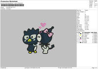 Kurokiss 0412 Embroidery File 6 sizes