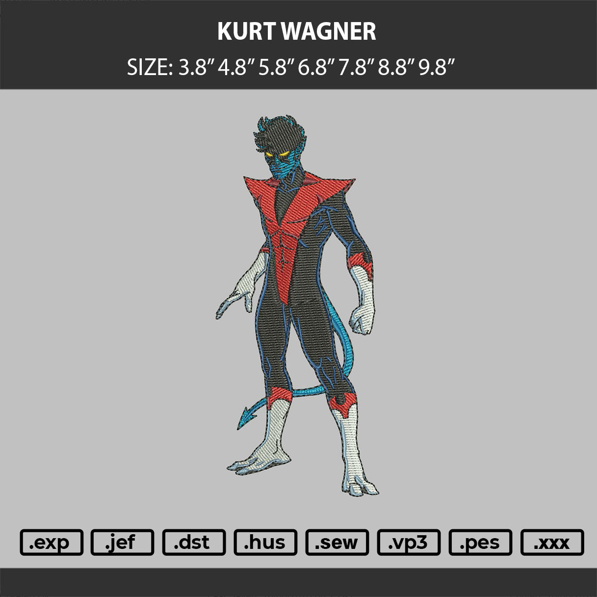 KURT WAGNER Embroidery Machine Design File