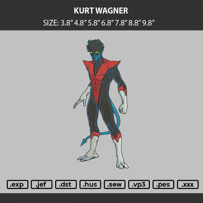 KURT WAGNER Embroidery Machine Design File