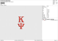 KY Embroidery File 4 size