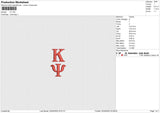 KY Embroidery File 4 size