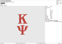 KY Embroidery File 4 size