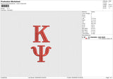 KY Embroidery File 4 size