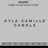 Kylatext Embroidery File 6 sizes