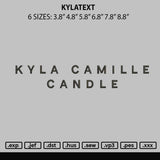 Kylatext Embroidery File 6 sizes