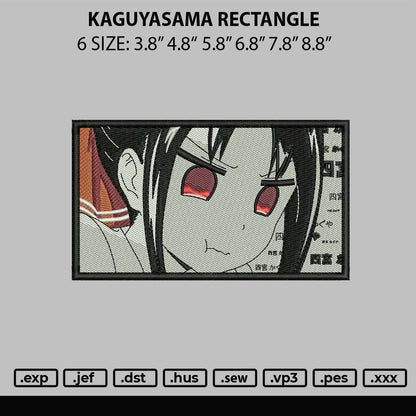 Kaguyasama Embroidery File 6 sizes