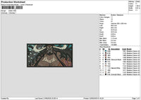 Kaidorectangle Embroidery File 6 sizes
