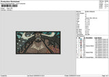Kaidorectangle Embroidery File 6 sizes