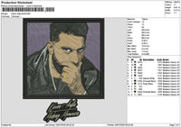 Karan Square Embroidery File 6 sizes
