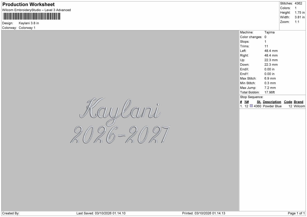 Names 26 27 Embroidery Machine Design 5 Files