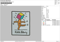 Keith Honing Embroidery File 5 sizes