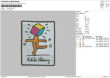 Keith Honing Embroidery File 5 sizes