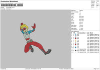 Kid Hero Embroidery File 6 sizes