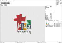Kidz Rock Embroidery File 4 sizes