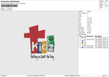 Kidz Rock Embroidery File 4 sizes
