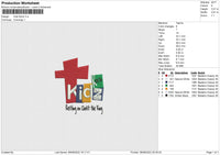 Kidz Rock Embroidery File 4 sizes