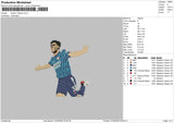 Kieran Tierney Embroidery File 4 size