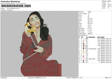Kim Kardashian Embroidery File 4 size