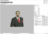 King Aminpour Embroidery File 4 size