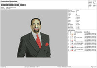 King Aminpour Embroidery File 4 size