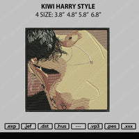 Kiwi Harry Style Embroidery File 4 size