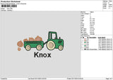 Knoxcar Embroidery File 6 sizes