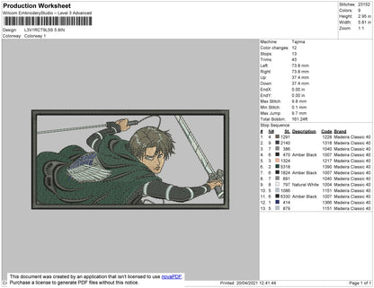Levi Rectangle