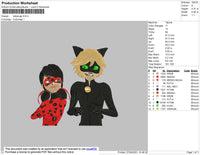 Ladybugs Embroidery File 4 size