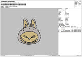 Labupurple Face Embroidery File 6 sizes