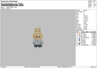 Labu Small 02 Embroidery File 6 sizes