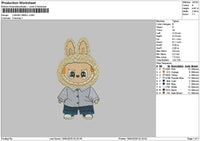 Labu Small 02 Embroidery File 6 sizes