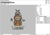 Labu Halloween Embroidery File 6 sizes